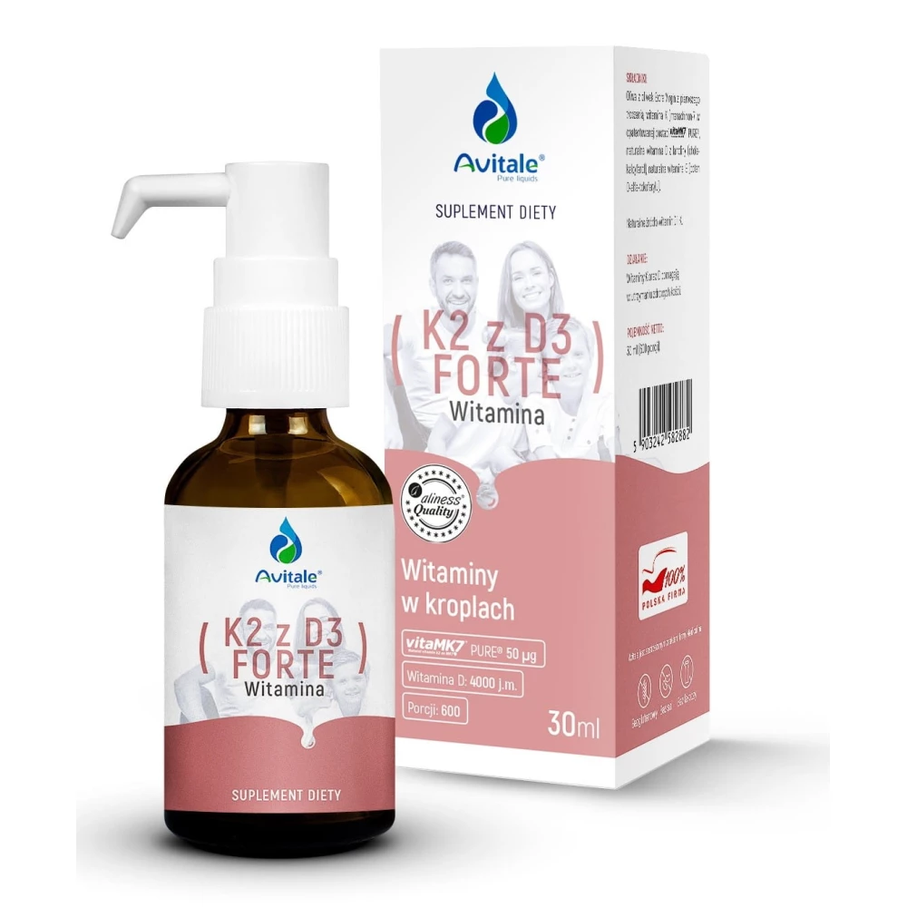 Avitale - Witamina K2 z D3 Forte - 30ml